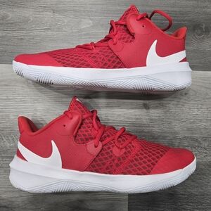 Nike Zoom HyperSpeed red and white.